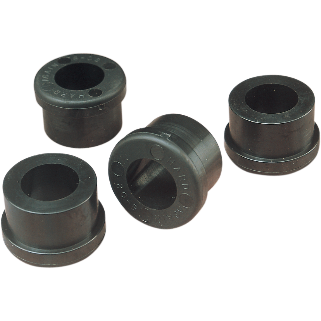 Flanders Riser Bushings Riser Bushings Black, 4 Pack