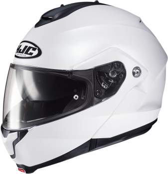 HJC_C91_Solid_Modular_Helmet_Semi_Flat_Pearl_White_XS