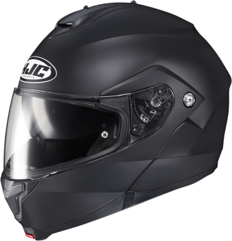 HJC_C91_Solid_Modular_Helmet_Semi_Flat_Black_XS