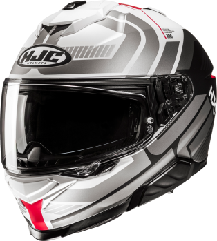 HJC_i71_Helmet_Small_Semi_Flat_Grey_with_Red