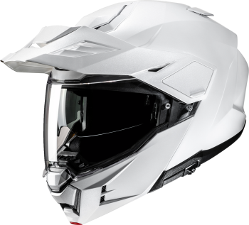 HJC_i80_Solid_Helmet_Large_Pearl_White