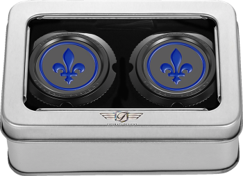 figurati_designs_front_blue_fleur-de-lis_logo_axle_nut_cover_multi_fit_black