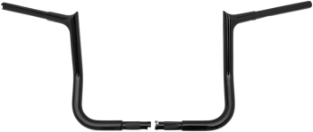 1-1/4" EZ Install Pointed Top Handlebar with 12" End Rise
