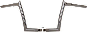 1-1/4" EZ Install Pointed Top Handlebar with 10" End Rise