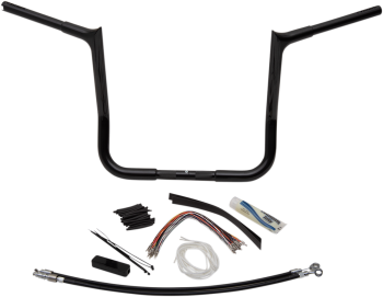 1-1/4" EZ Install Pointed Top Handlebar Kit with 14" End Rise