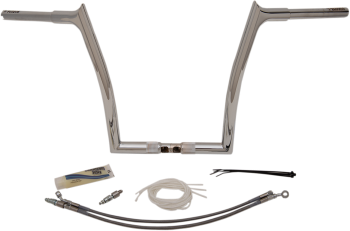 1-1/4" EZ Install Pointed Top Handlebar Kit with 14" End Rise