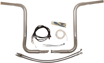 1-1/4" EZ Install Round Top Handlebar Kit with 16" End Rise