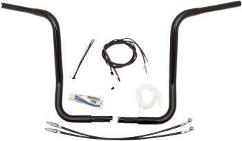 1-1/4" EZ Install Round Top Handlebar Kit with 16" End Rise