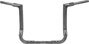 1-1/2" EZ Install Flat Top Handlebar with 14" End Rise