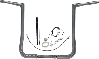 1-1/4" EZ Install Flat Top Handlebar Kit with 16" End Rise