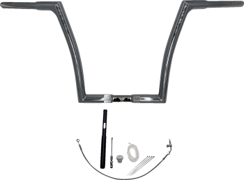 1-1/4" EZ Install Flat Top Handlebar Kit with 14" End Rise