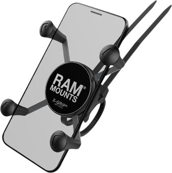 X-Grip Phone Mount with RAM EZ-On/Off Cycling Base