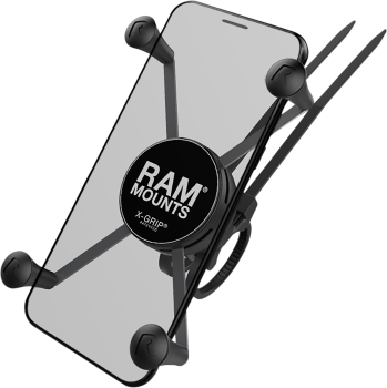 X-Grip Phone Mount with RAM EZ-On/Off Cycling Base