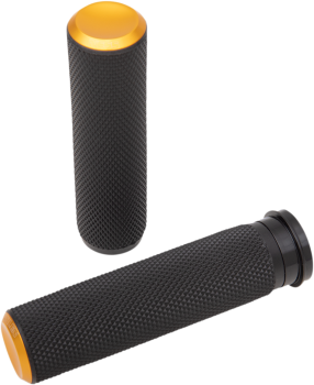 ARLEN_NESS_Fusion_Series_Grips_Knurled_Throttle_by_Wire_Bagger_Gold
