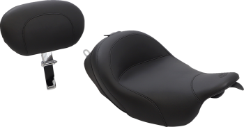 Wide Solo Seat with Removable Backrest