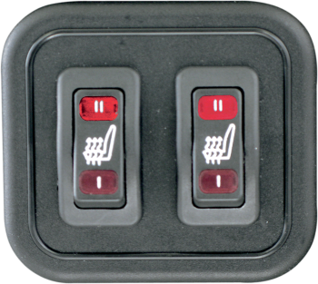Heated One-Piece 2-Up Touring Seat