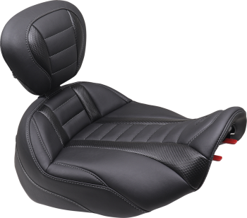 Deluxe Touring Extended Reach Solo Seat with Backrest