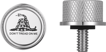 figurati_designs_dont_tread_on_me_snake_emblem_seat_screw_1965-2022_bagger_stainless_steel