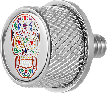 figurati_designs_sugar_skull_emblem_seat_screw_multi_fit_stainless_steel