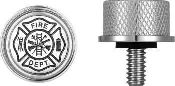 figurati_designs_maltese_cross_fire_emblem_seat_screw_1965-2022_bagger_stainless_steel