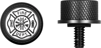 figurati_designs_maltese_cross_fire_emblem_seat_screw_1965-2022_bagger_black