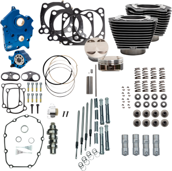 128" Big Bore & Cam Chest Power Package for 114" & 117" M8 Engines