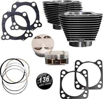 136" Cylinder/Piston Kit