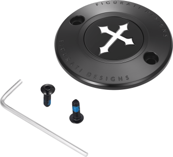 figurati_designs_timing_cover_multi_fit_black_with_cross_2_hole