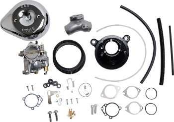 Super E Carburetor with Stealth Air Cleaner Kit