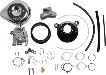 Super G Carburetor with Stealth Air Cleaner Kit