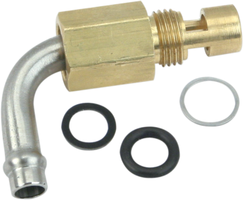 Permeation Compliant Fuel Inlet 90° Seat for Super E&G Carburetors