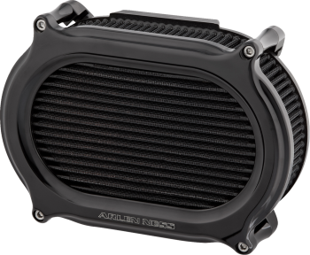 arlen_ness_stage_2_oval_upgrade_air_filter_2017-2024_bagger_2018-2024_softail_black