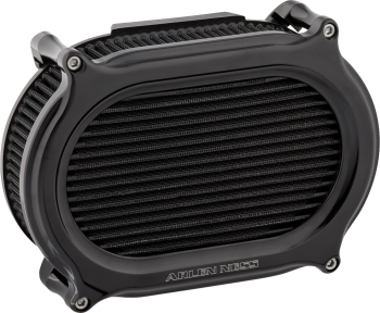arlen_ness_stage_2_oval_upgrade_air_filter_2017-2024_bagger_2018-2024_softail_black