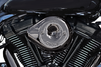 Lava Chrome Stealth Teardrop Air Cleaner Cover