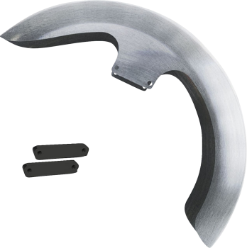 21" Thicky Front Fender with Black Adapters