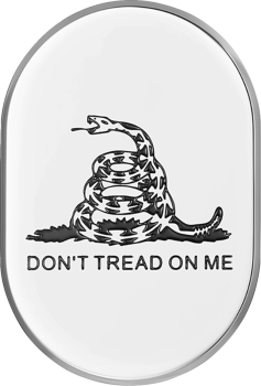 Antenna Cover with Don't Tread On Me Snake