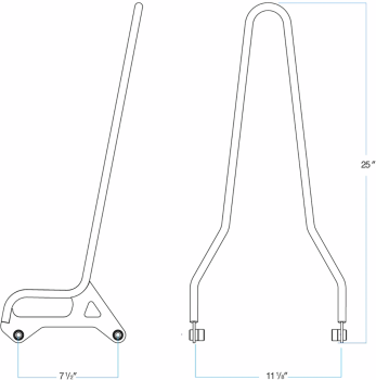 EXFIL Sissy Bars