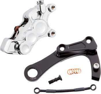 ARLEN_NESS_6-Piston_Brake_Caliper_Rear_2018-2023_Softail_Chrome