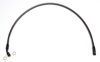 Black Pearl Designer DOT Series Upper Front Brake Line