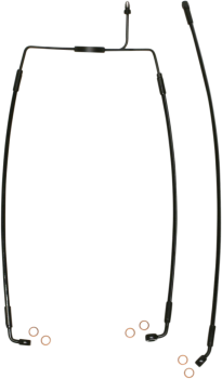 XR Black Stainless Extreme Response DOT Front Brake Line