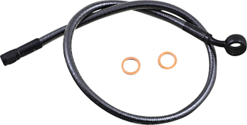 Black Pearl  Designer Series DOT Universal Front Brake Line