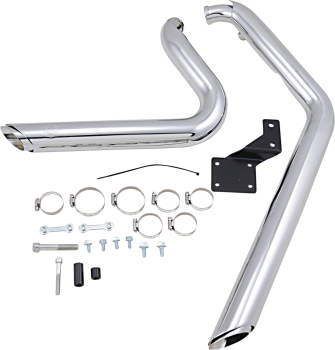 Shortshots Staggered Dual Exhaust System