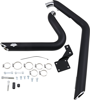 Shortshots Staggered Dual Exhaust System