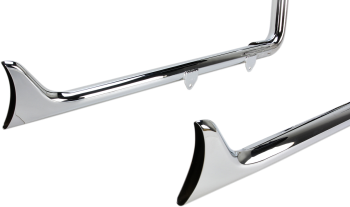 True Duals Exhaust System with 36" Fishtail Mufflers