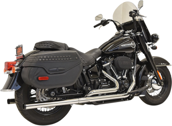Dual Exhaust System with Straight Mufflers