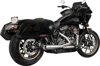 trask_assault_2-into-1_exhaust_system_2018-2024_m8_softail_with_bags_brushed_stainless