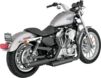 3" Round Twin Slash Slip-On Mufflers