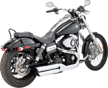 3" Round Twin Slash Slip-On Mufflers