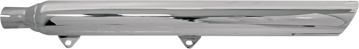 Slip-On Slash-Cut Mufflers for True Dual Headers