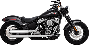 3" Round Twin Slash PCX Slip-On Mufflers